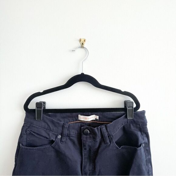 Tory Burch Jeans Navy Slim Fit Stretch 5 Pocket Women's 28 - Picture 6 of 13